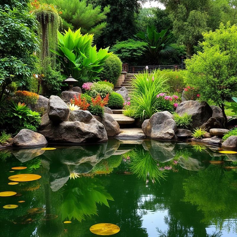 Garden pond